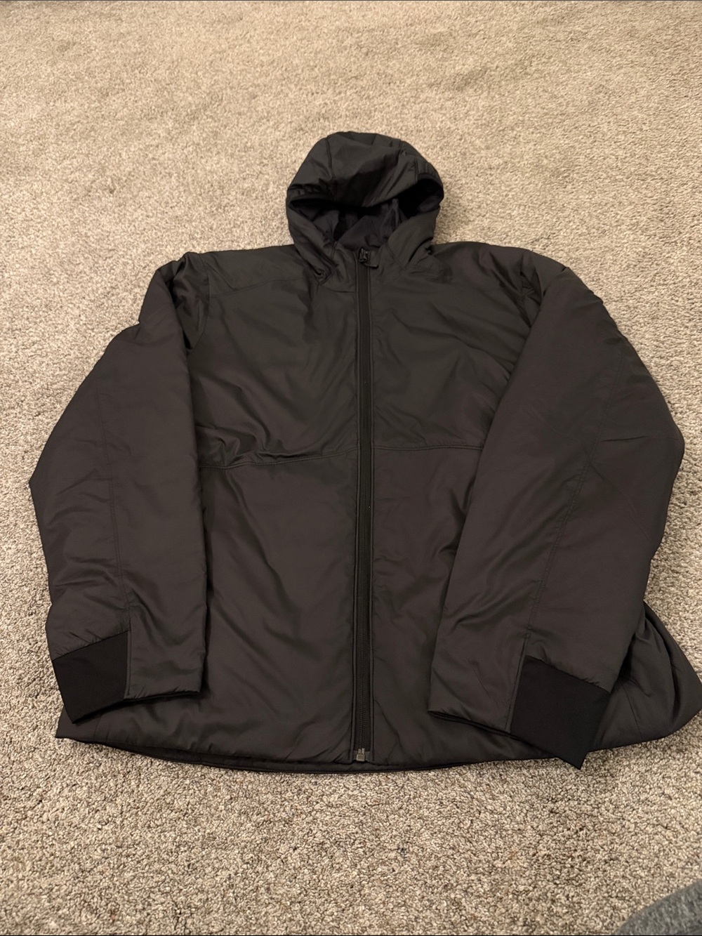 5.11 Tactical Men's Black Full zip hooded jacket Large
